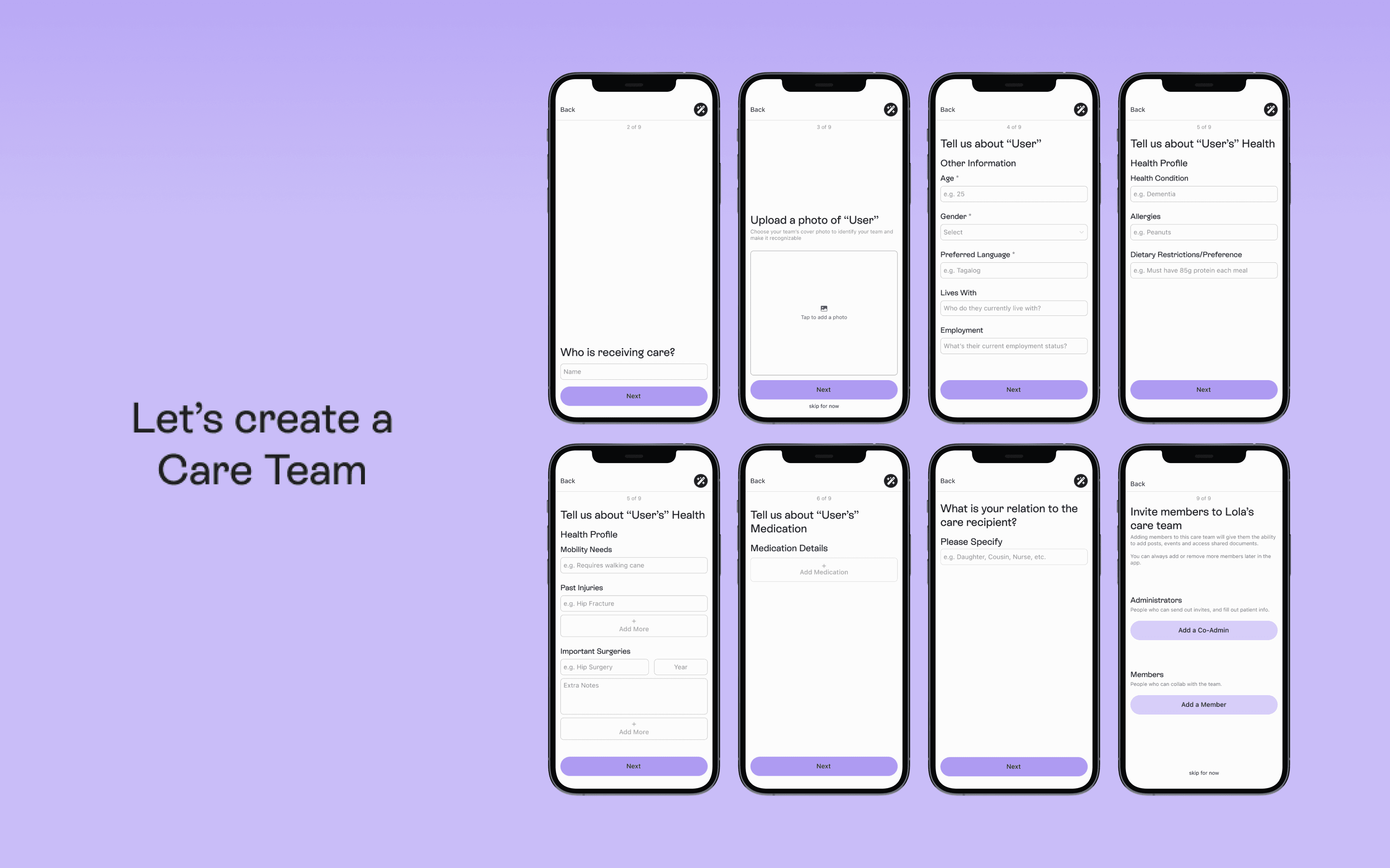 harmony-team-creation